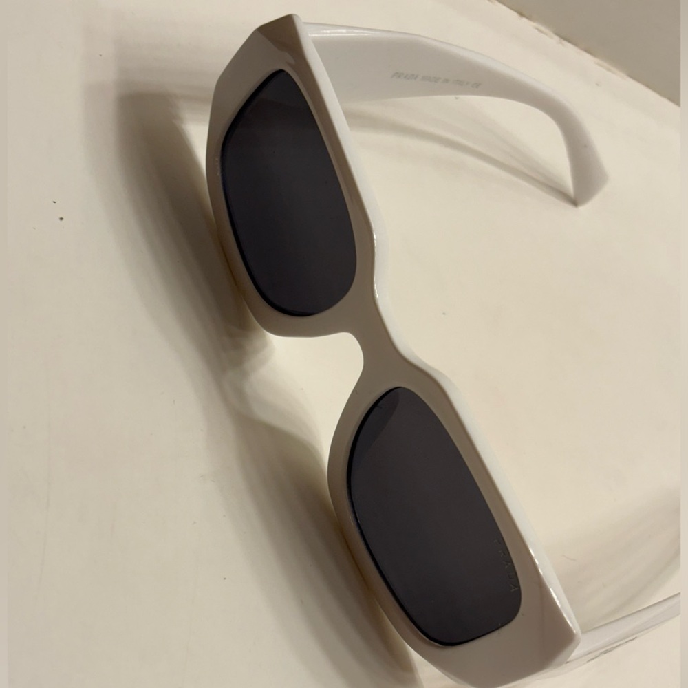 White Prada Shades